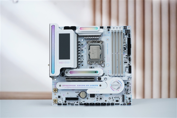 铭瑄首张二次元主板!MS-iCraft B860M CROSS系列图赏