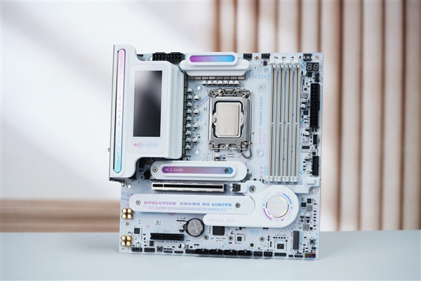 铭瑄首张二次元主板!MS-iCraft B860M CROSS系列图赏