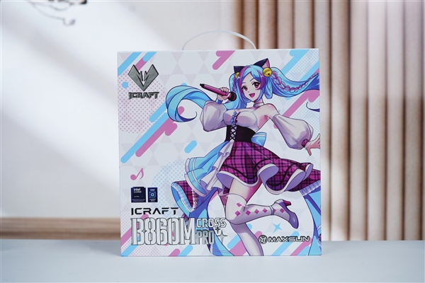 铭瑄首张二次元主板!MS-iCraft B860M CROSS系列图赏