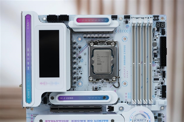 铭瑄首张二次元主板!MS-iCraft B860M CROSS系列图赏
