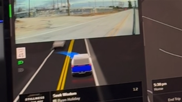 曝特斯拉FSD又乱开:错认车道险些迎面撞上雪佛兰皮卡