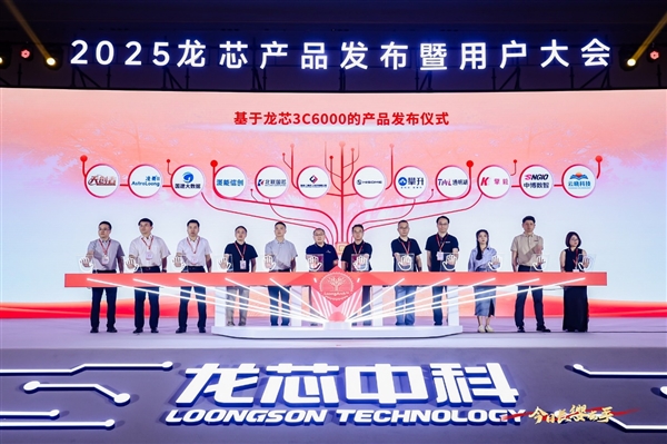 48家齐发！龙芯3C6000揭秘：终于堆核 超越3代至强