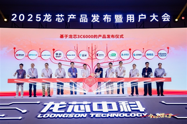 48家齐发！龙芯3C6000揭秘：终于堆核 超越3代至强