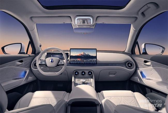 全新SUV腾势N8内饰图发布 提供5/6/7座可选