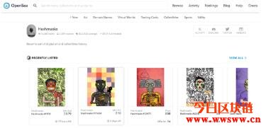 Hashmasks:链上的行为艺术品