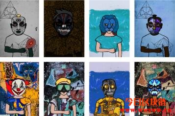Hashmasks：链上的行为艺术品