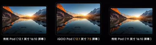 iqoopad屏幕比例详情