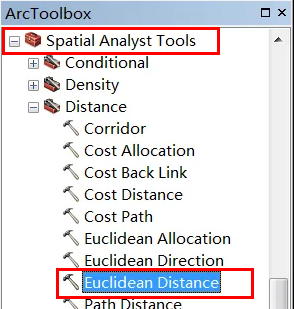 arcgis欧式距离使用教程
