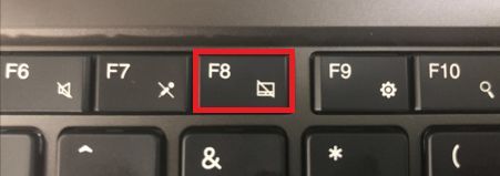 笔记本触摸板关闭快捷键介绍