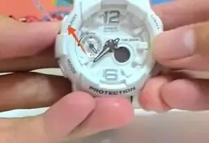 卡西欧手表调时间方法