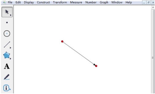 几何画板如何画箭头形状