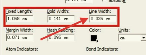 chemdraw怎么把键变粗