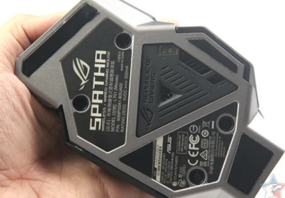 华硕鼠标怎么换电池