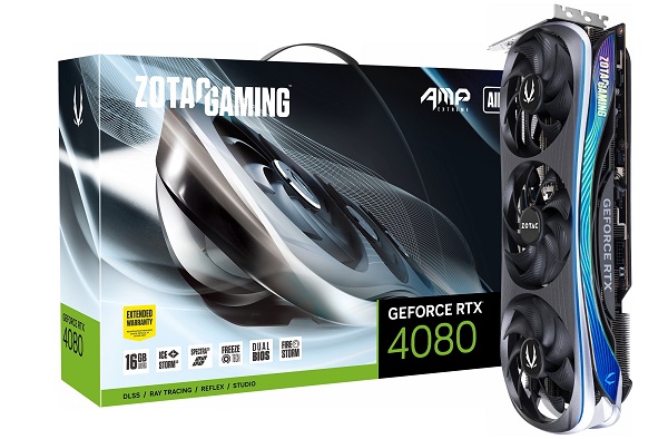 索泰 RTX 4080 16GB AMP EXTREME AIRO评测跑分参数介绍