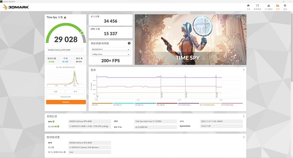 索泰 RTX 4090 天启 OC评测跑分参数介绍