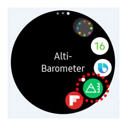 三星watch5怎么看海拔