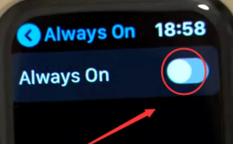 applewatch6怎么关闭常亮