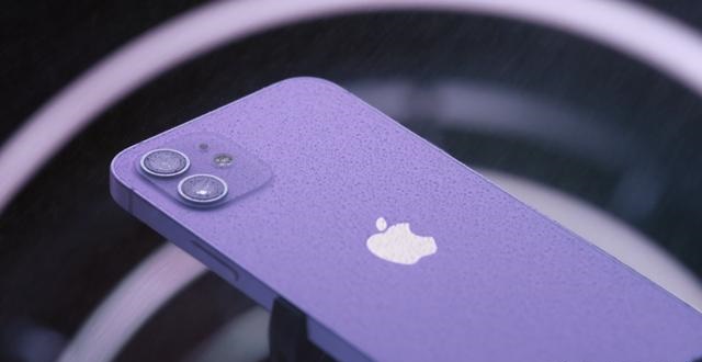 iphone12紫色真机图