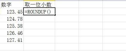 roundup函数使用方法