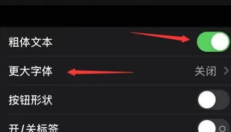 苹果15如何放大字体给老年人用