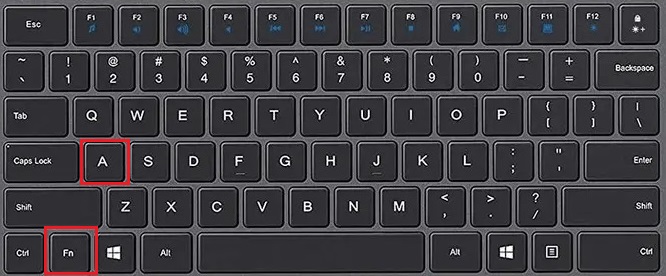 华硕键盘灯怎么开