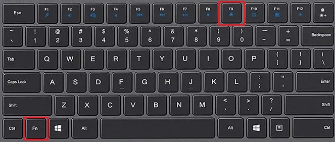 华硕键盘灯怎么开