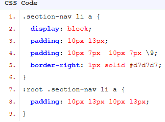 仅针对IE8有效的CSS Hack猎奇写法有哪些？对IE8有效的CSS Hack猎奇写法分享
