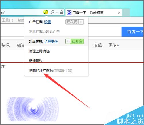 IE浏览器地址栏中如何取消和添加360图标？解决方法分享