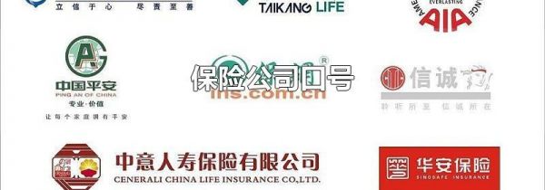 保险公司口号