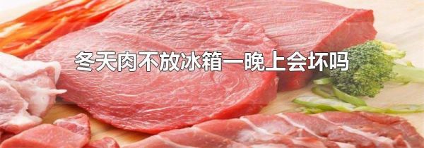 冬天肉不放冰箱一晚上会坏吗