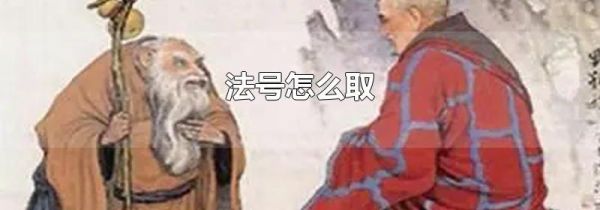 法号怎么取