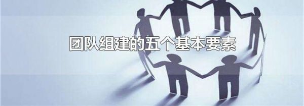 团队组建的五个基本要素