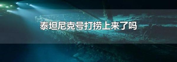 泰坦尼克号打捞上来了吗