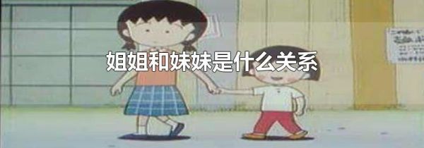 姐姐和妹妹是什么关系