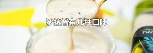 沙拉酱有几种口味
