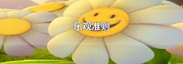 乐观准则