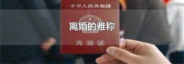 离婚的雅称