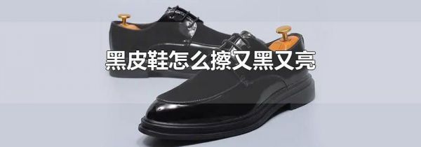 黑皮鞋怎么擦又黑又亮