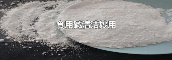 食用碱清洁妙用