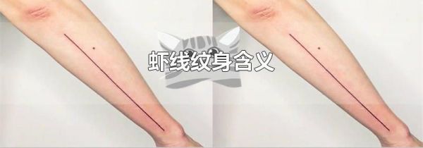 虾线纹身含义