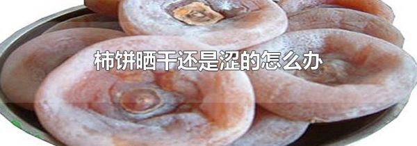 柿饼晒干还是涩的怎么办