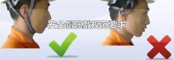 安全帽佩戴规范要求