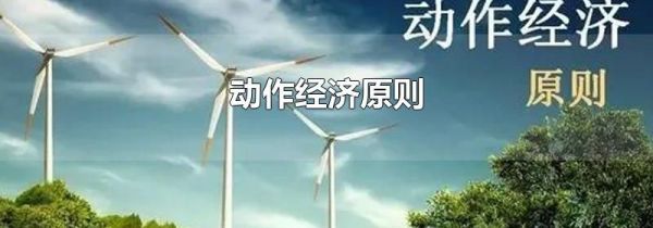 动作经济原则