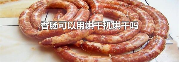 香肠可以用烘干机烘干吗