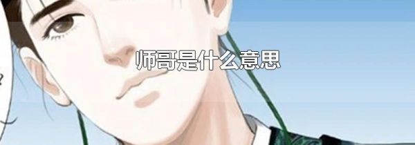 师哥是什么意思