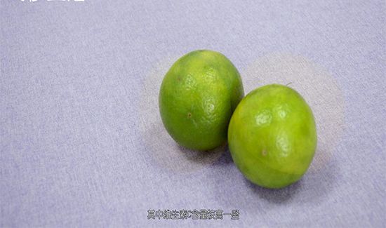 青柠檬和黄柠檬的区别