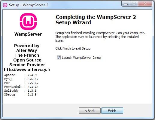 WampServer 3.1.7