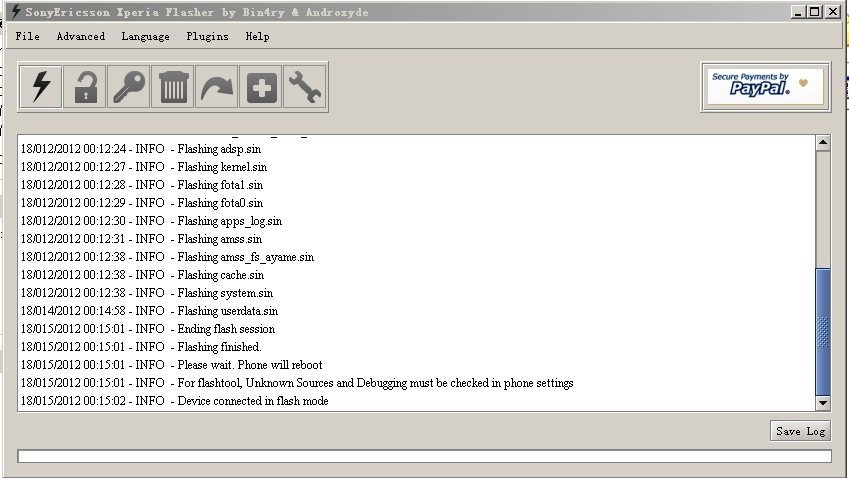 Flashtool软件截图(2)