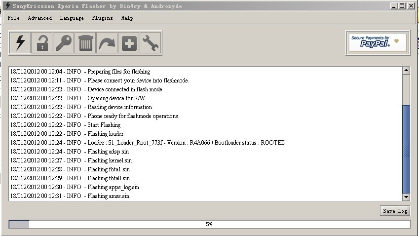 Flashtool软件截图(4)