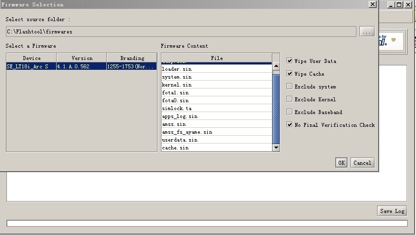 Flashtool软件截图(9)